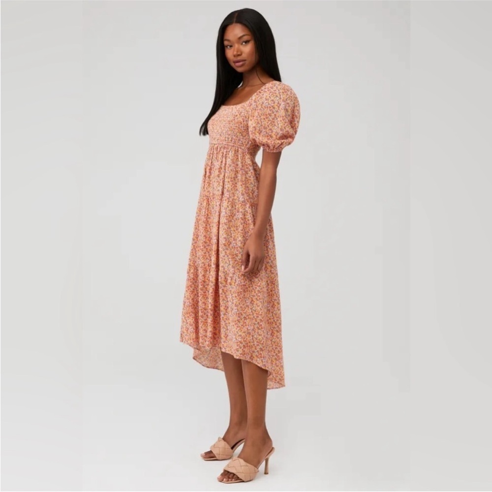 MINKPINK Morewell Midi Dress Size XS Multi
